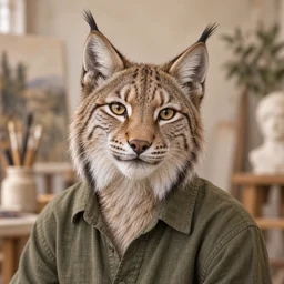 Animal avatar: lynx